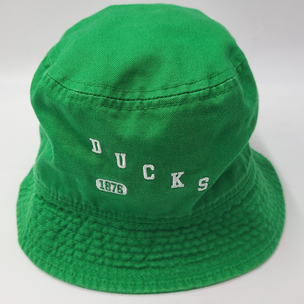 Oregon Ducks Bucket Hat Nike Fitted M-L Green White NCAA University Swoosh Men